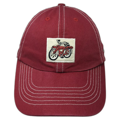 New Belgium Baseball Cap Red OSFM Bicycle Brewing Company Slideback Hat Scruples