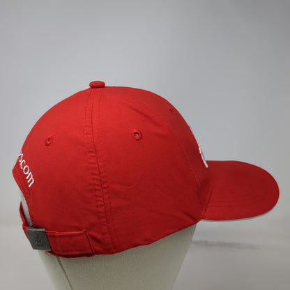 Emirates Baseball Cap Red One Size Embroidered Airline Sandwich Bill Travel Hat