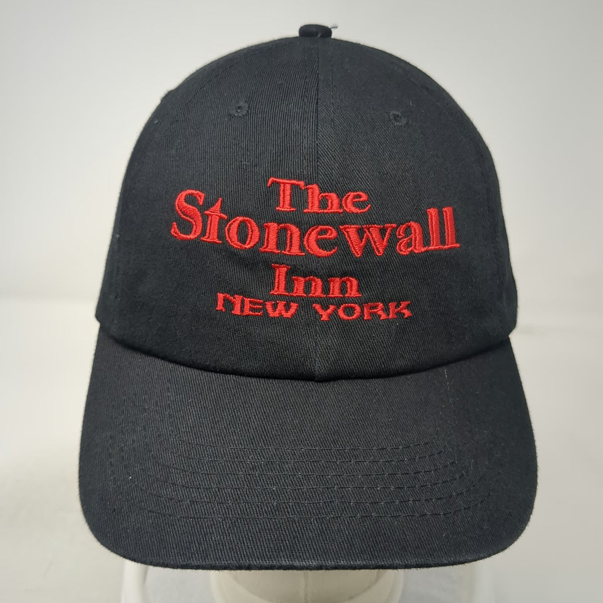 Hit Wear Baseball Cap Black One Size The Stonewall Inn New York Hat Slideback