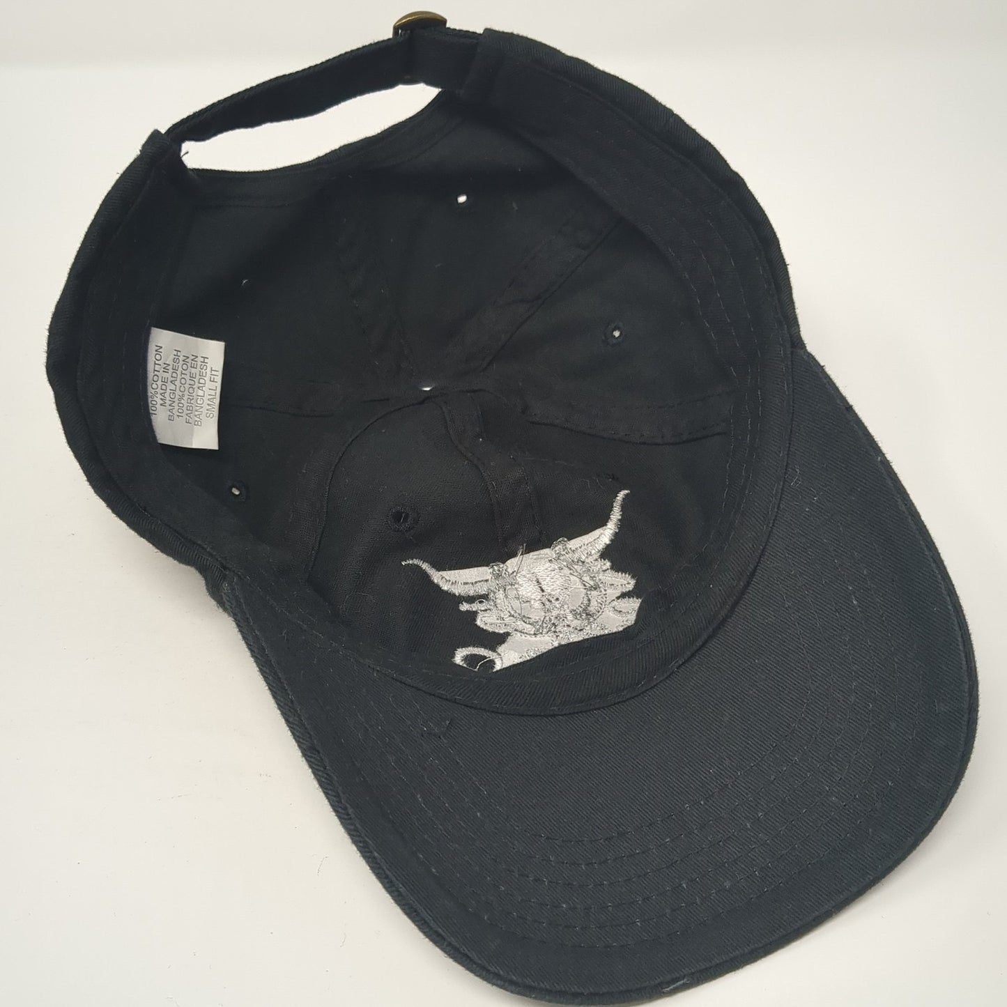 85 Customs Apparel Company Baseball Cap Black Small Adjustable Embroidered