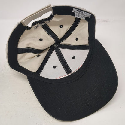 Pierce Baseball Cap Beige One Size Hughes Fire Equipment Strapback Hat Black
