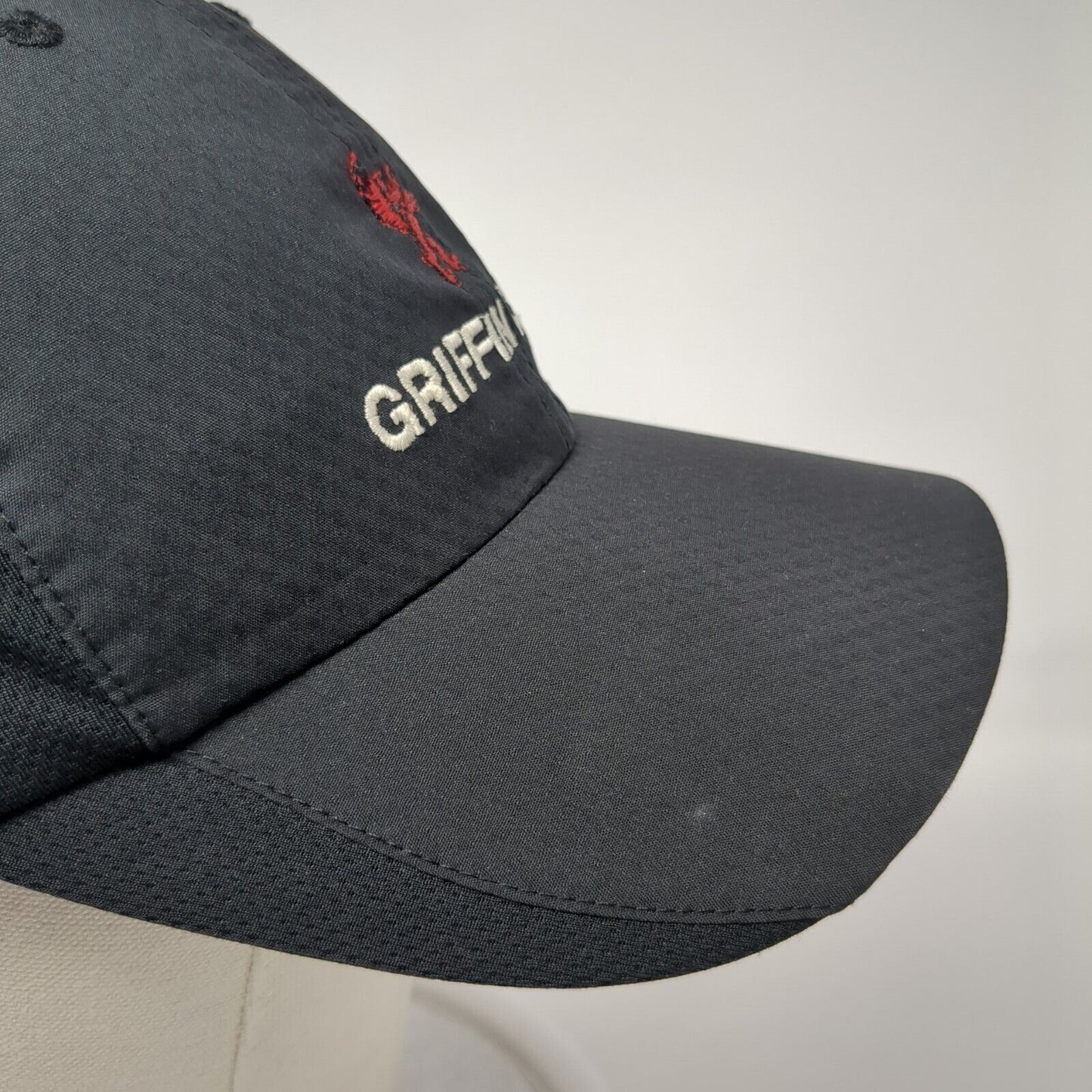 Griffin Elite Strapback Hat Black One Size Adjustable Embroidered Nike Golf