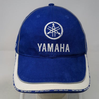 Yamaha Baseball Cap Blue White One Size 2007 Test Pilot American Flag hat