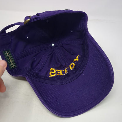 Legacy College of Idaho Yotes Purple Cap One Size Embroidered Slideback Cotton