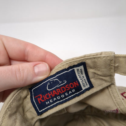 BONS Defense Slideback Hat Tan OS Adjustable Embroidered Richardson Headgear