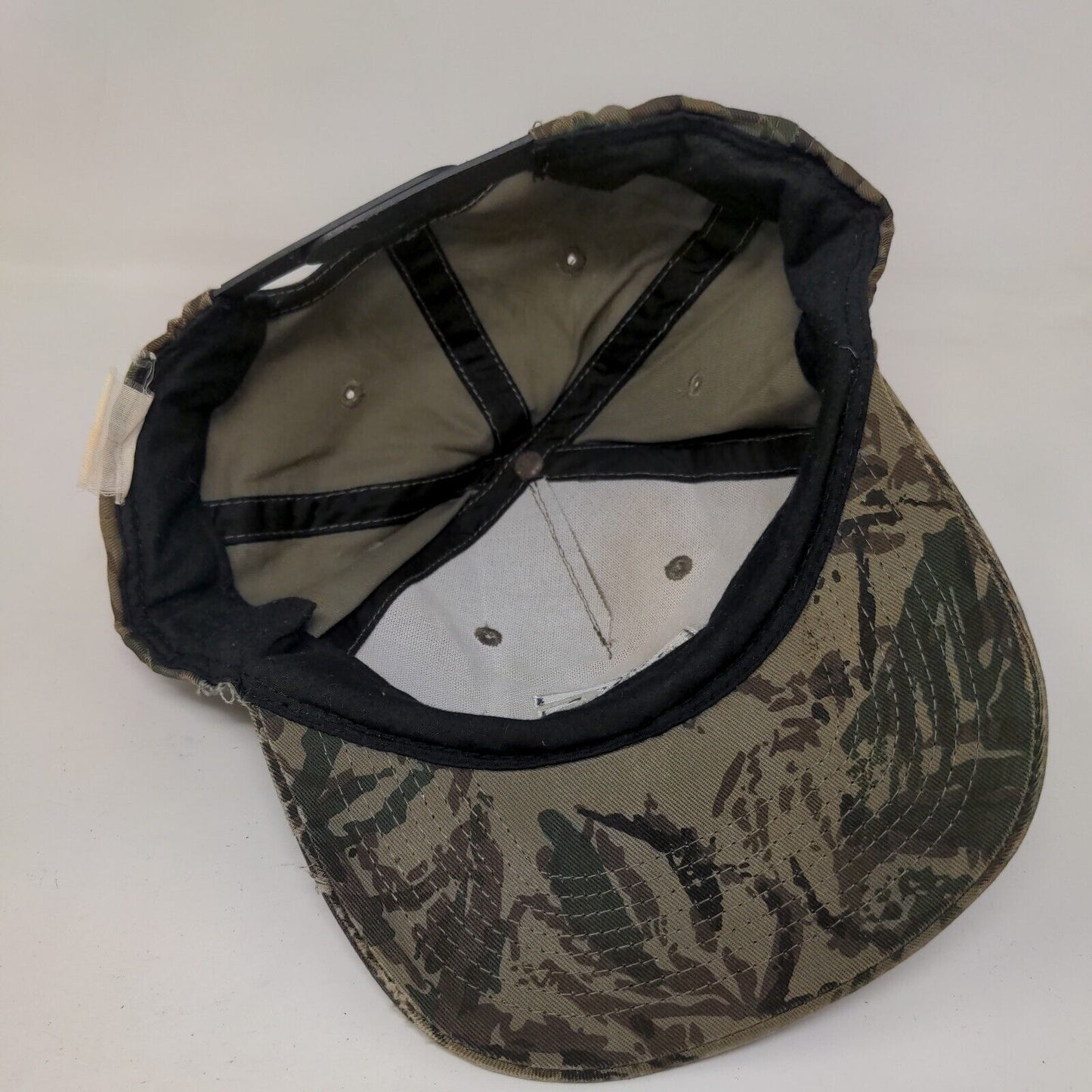 Nap Gladu Snapback Hat Camouflage One Size Adjustable Embroidered Vented Holes