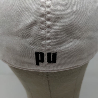 Top of the World Men's Fitted Hat White Size L Purdue Boilermakers Logo