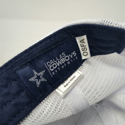 Dallas Cowboys NFL Authentic Trucker Hat Blue White One Size Snapback Mesh Star