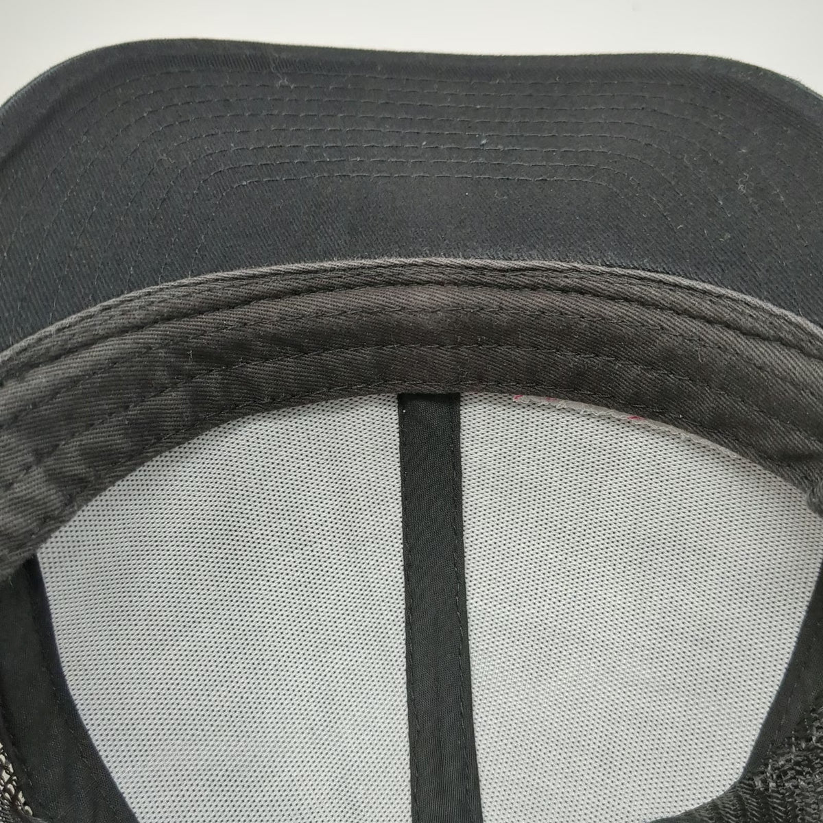 Hurley Trucker Hat Black One Size Pink Logo Mesh Back Snapback Adjustable Cap