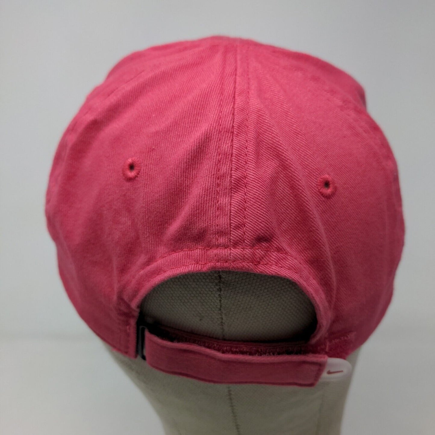 Nike Women's Strapback Hat Pink Size OSFA Embroidered Just Do It Logo Swoosh