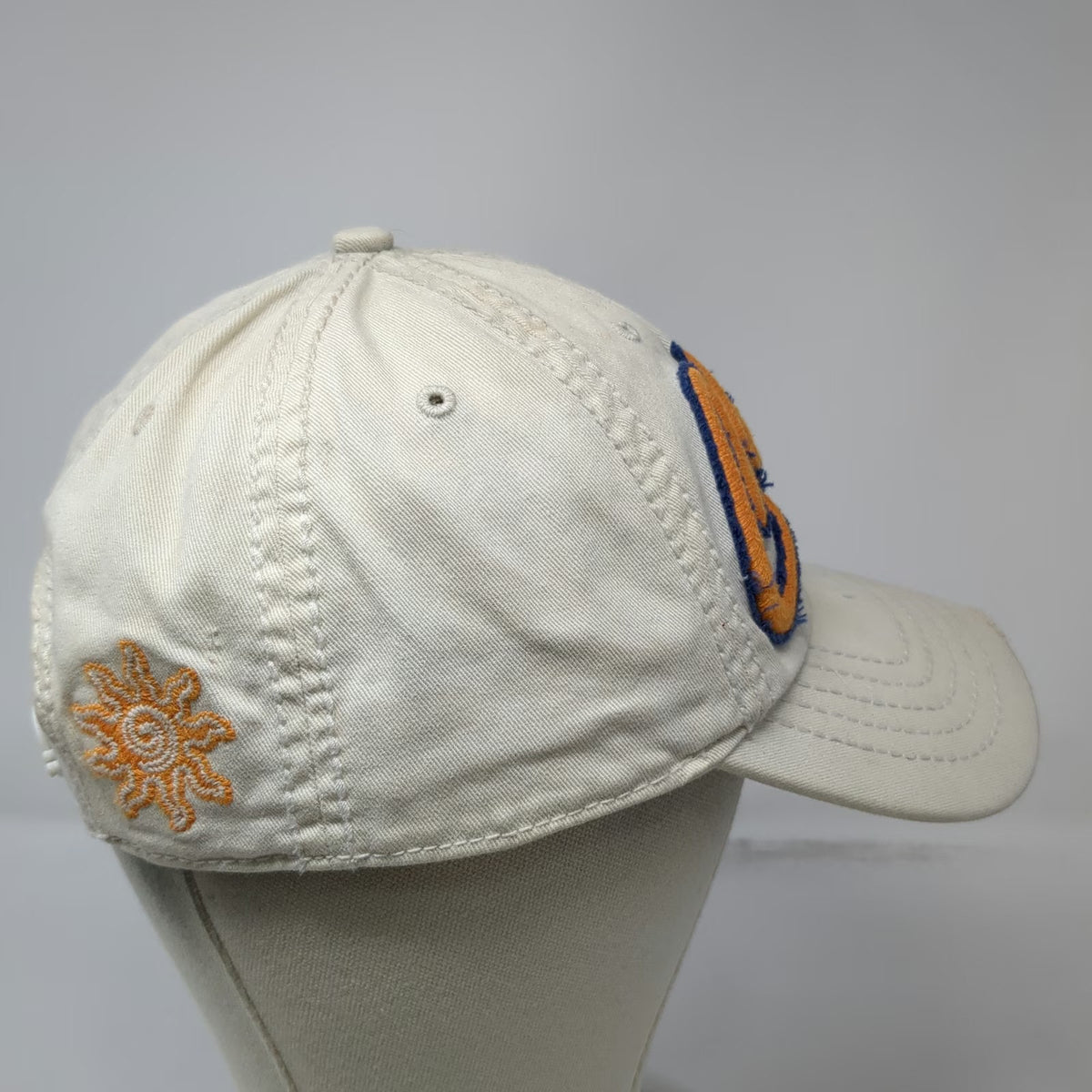 '47 Snapback Beige One Size Hat Kenny Chesney Tour 2009 Sun Embroidery Cotton