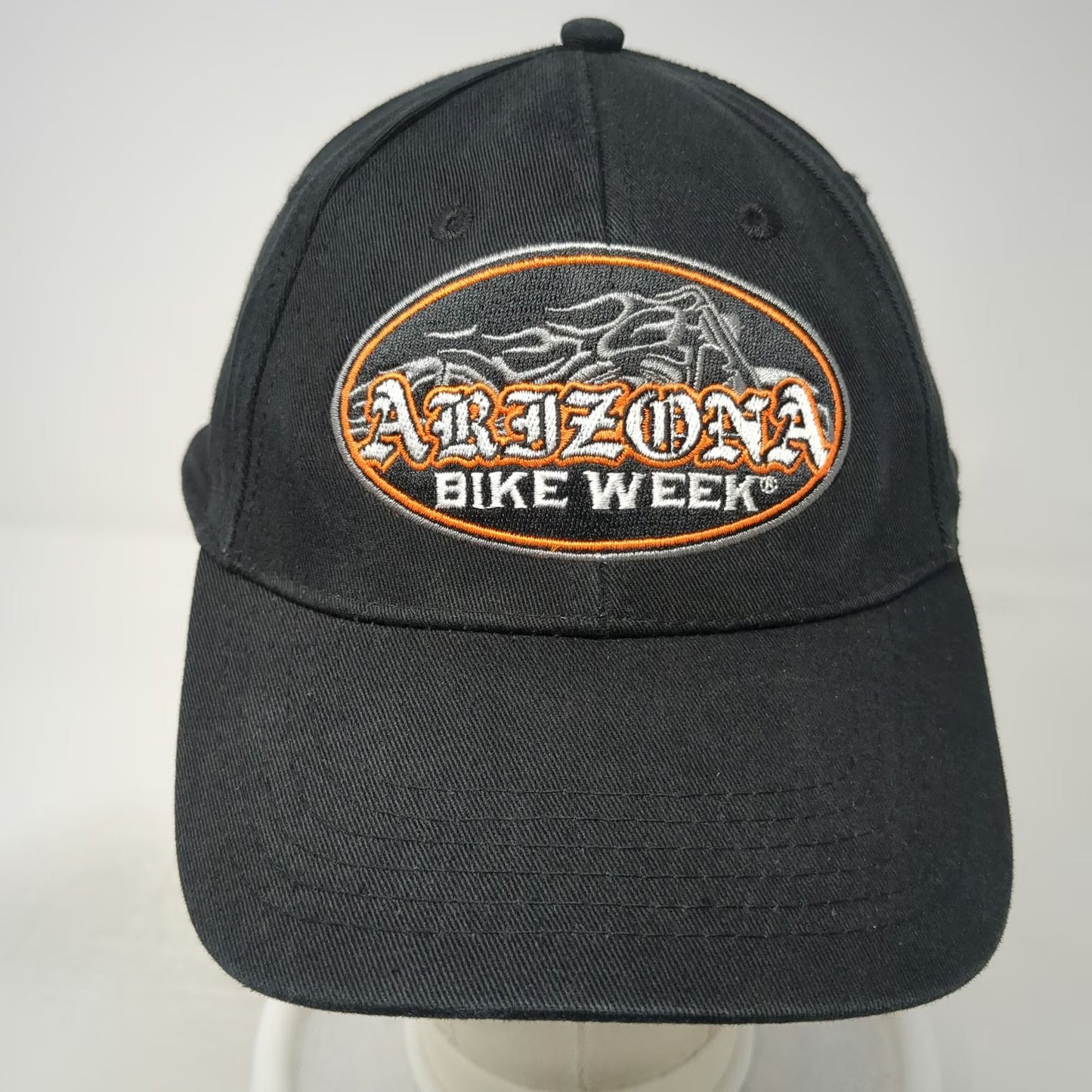 Hot Leathers Arizona Bike Week 2012 Baseball Cap Black One Size Strapback Hat