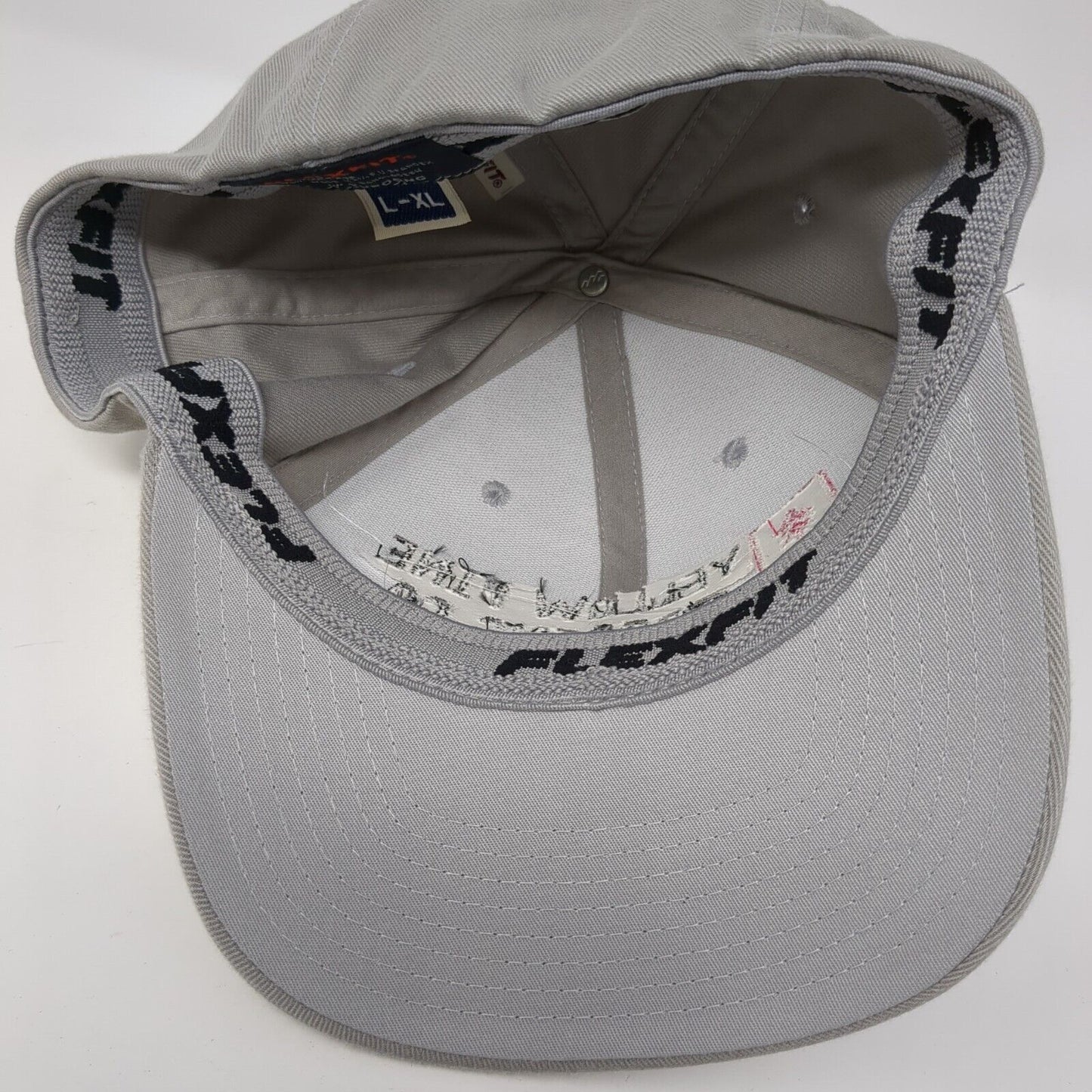 Yellow Pine Trading Co. Fitted Hat Gray L-XL 6 Panel Flexfit Yupoong