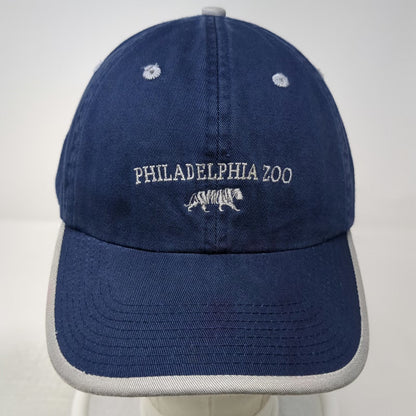 Perrin Philadelphia Zoo Tiger Baseball Cap Blue Gray One Size Slideback Hat
