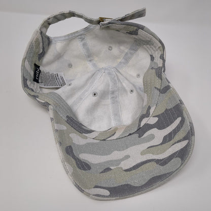 Rubi Slideback Hat Camouflage OSFA Adjustable 6 Panel Vent Holes Outdoor