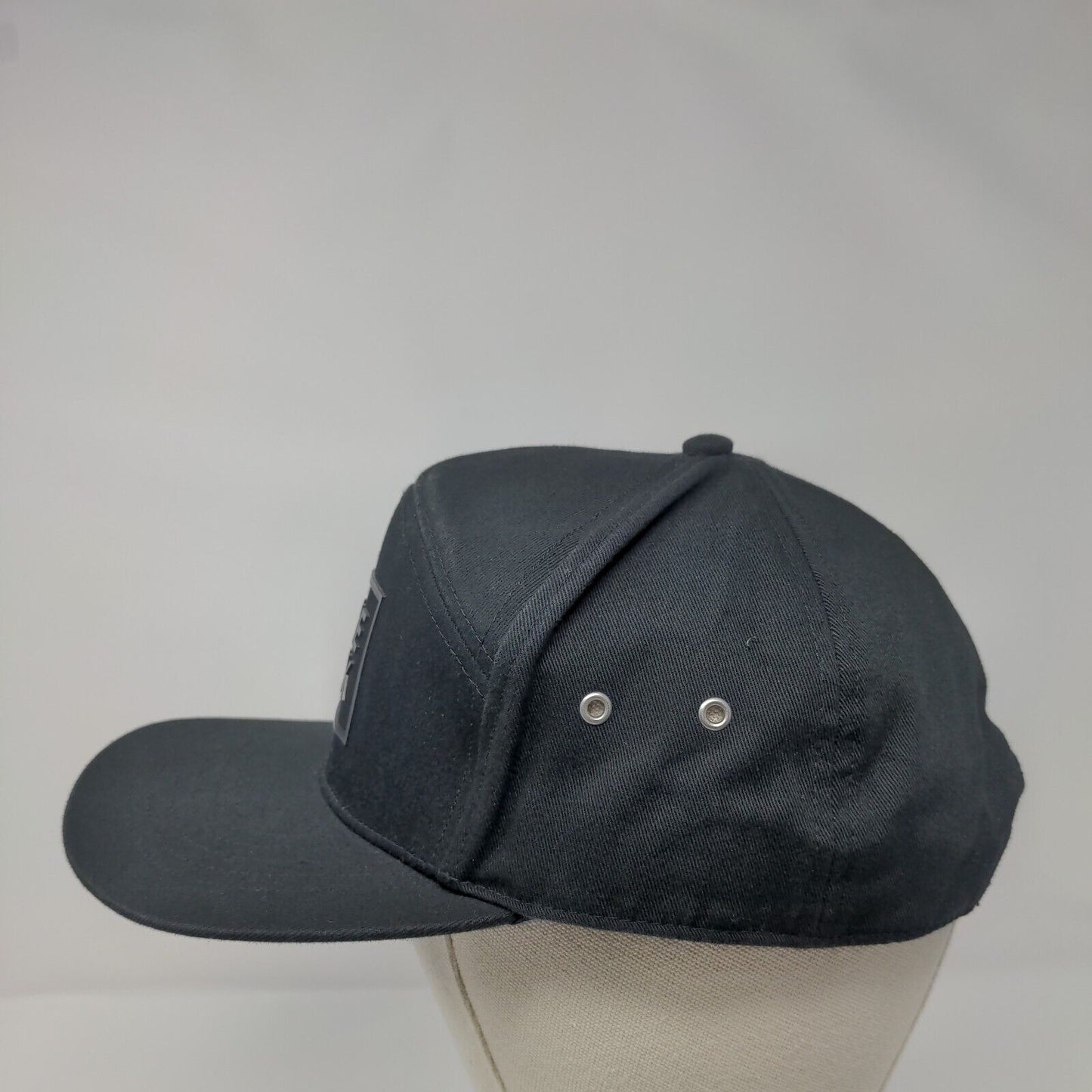 Make Bank Snapback Hat Black One Size Adjustable Clickbank Vent Holes