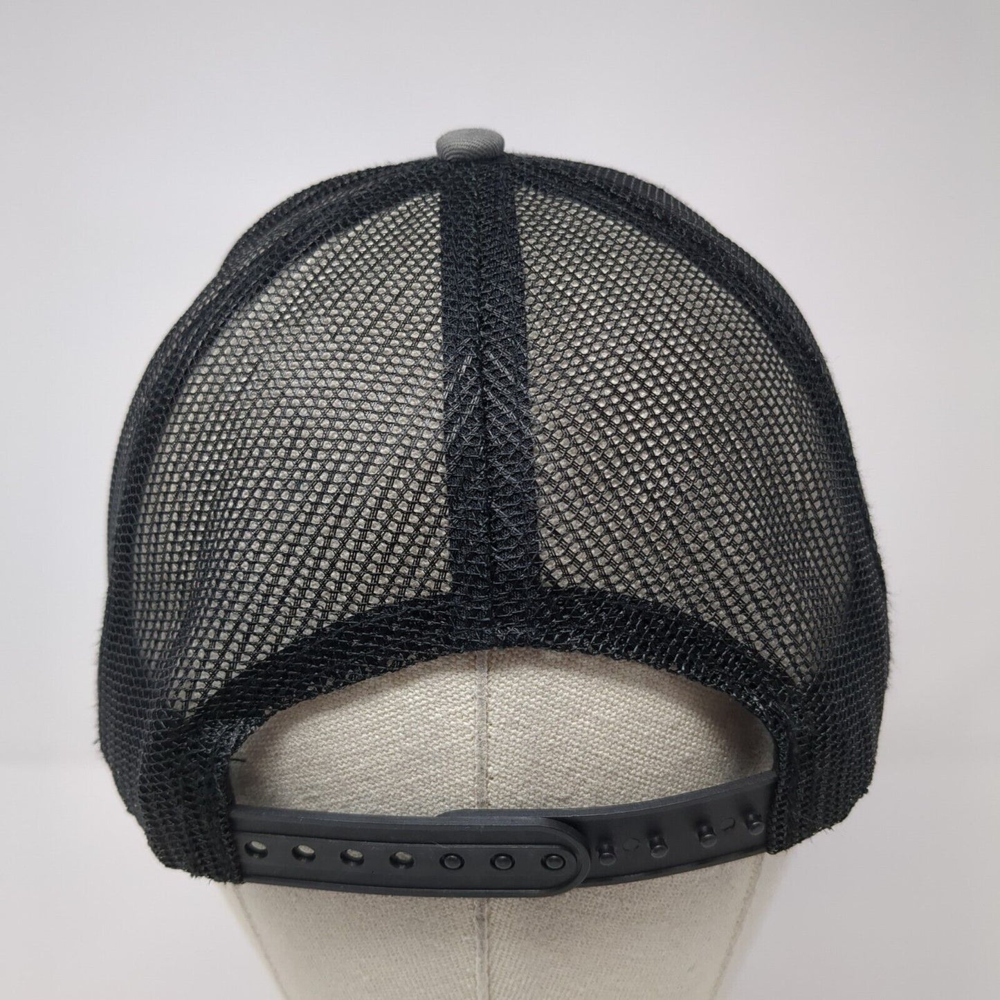 Western Trailers Boise Idaho Snapback Trucker Hat Gray OS Adjustable Mesh Back