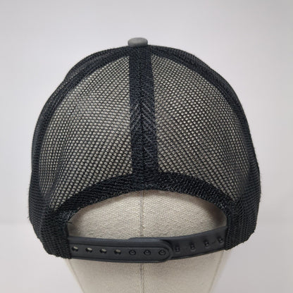 Western Trailers Boise Idaho Snapback Trucker Hat Gray OS Adjustable Mesh Back