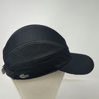 Adidas Baseball Cap Black One Size Climacool Mesh Strapback Breathable Hat