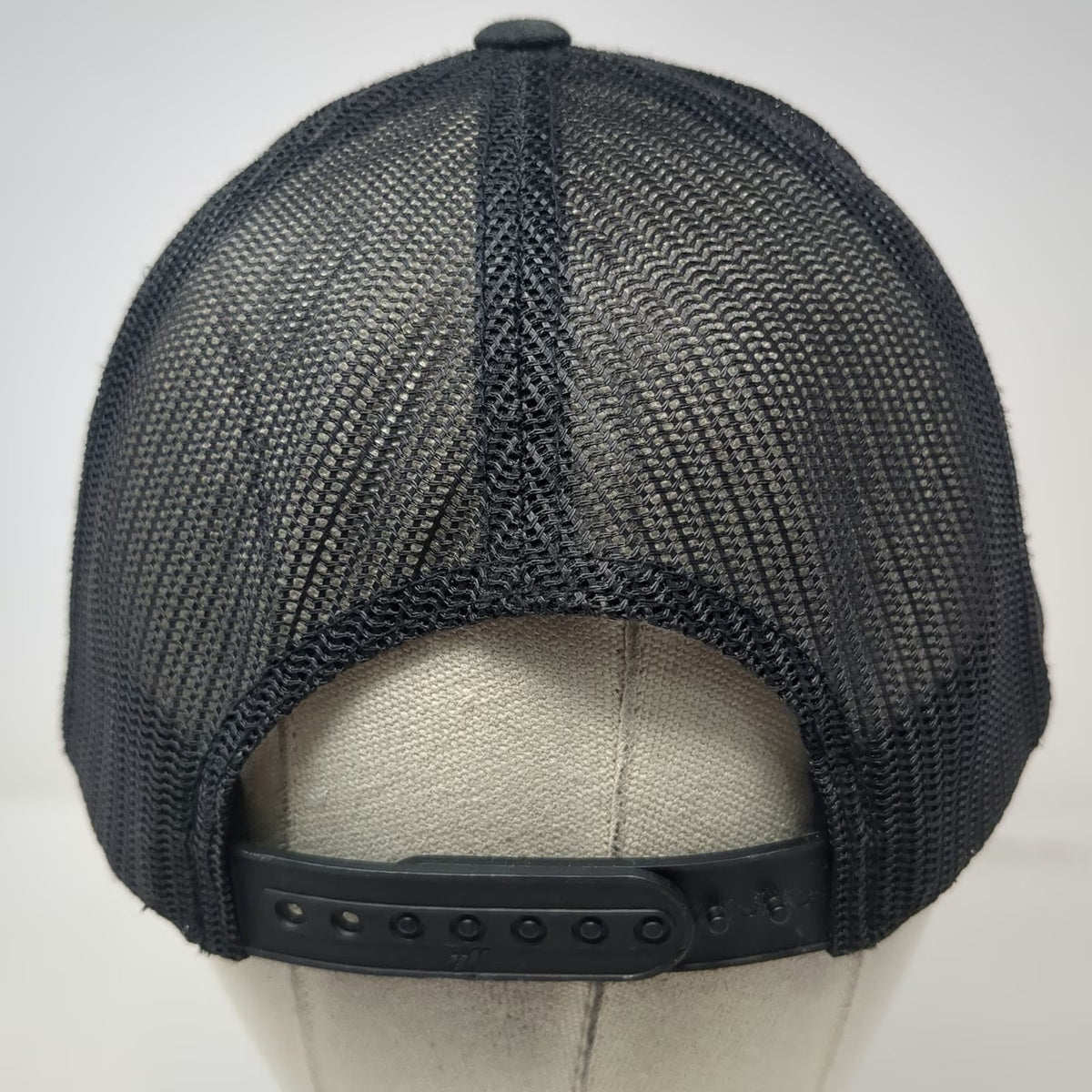 Milwaukee Trucker Hat Black One Size Mesh Back Snapback Gridiron Patch Workwear