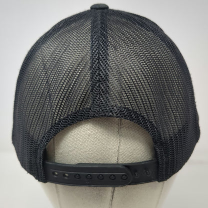 Milwaukee Trucker Hat Black One Size Mesh Back Snapback Gridiron Patch Workwear