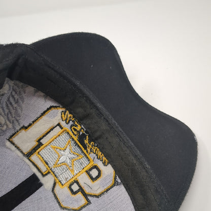 United States Army Strong Strapback Hat Black One Size Embroidered