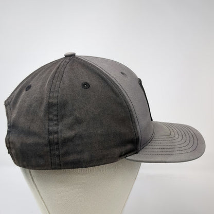 Richardson Snapback Hat Gray One Size Experience More Hiking Mountain Patch