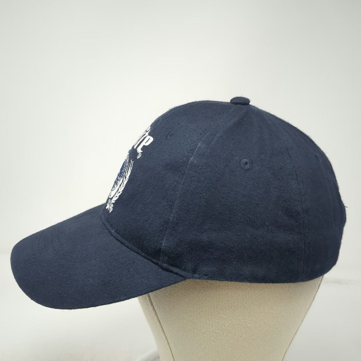 Miller Lite Baseball Cap Blue White One Size Snapback Embroidered Beer Logo Hat