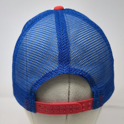 Cobra Crux Fermentation Project Trucker Hat White Blue Red One Size Snapback