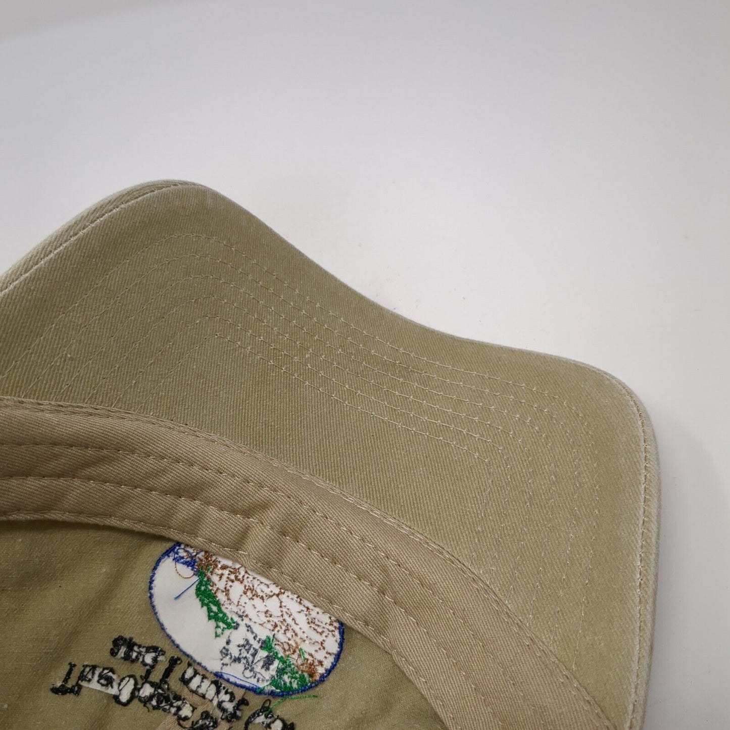 The Ocean Is Calling And I Must Go Acadia National Park Strapback Hat Tan OS