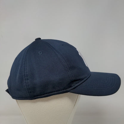 Team MLB Men's Strapback Hat Blue OSFM New York Yankees Embroidered Logo