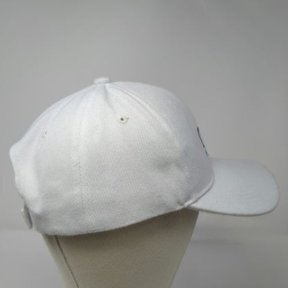 White Blue Green Now Resorts Spas Baseball Cap One Size Strapback Hat Logo