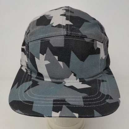 Aeropostale Men's Slideback Hat Gray Camo Size OS 100% Cotton Adjustable