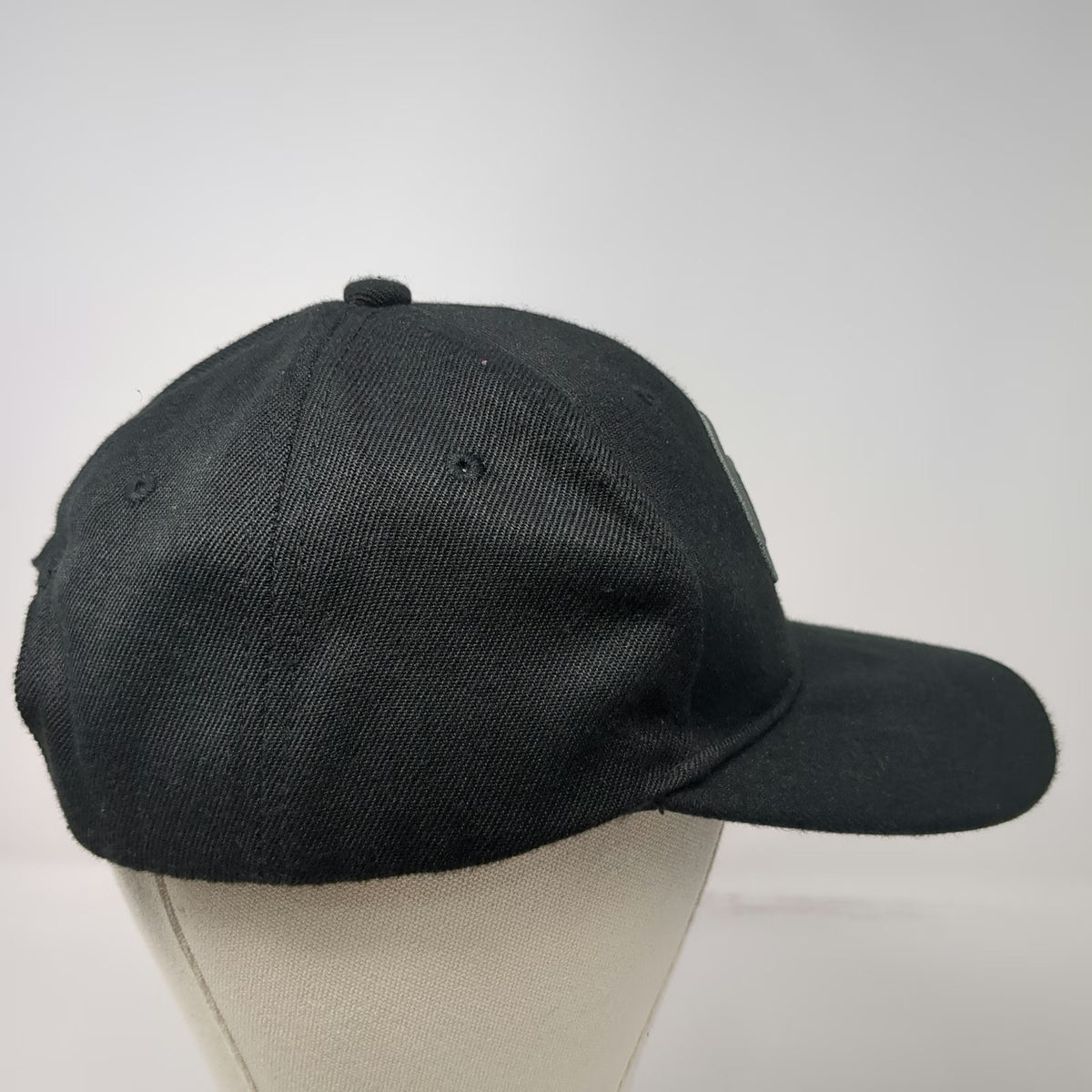 PA Optics Snapback Black One Size Embroidered Logo Structured Shooting Gear Hat