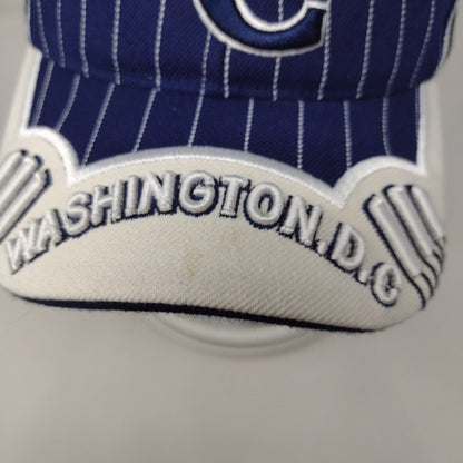 Washington, D.C. Strapback Hat Multi One Size Striped Embroidered