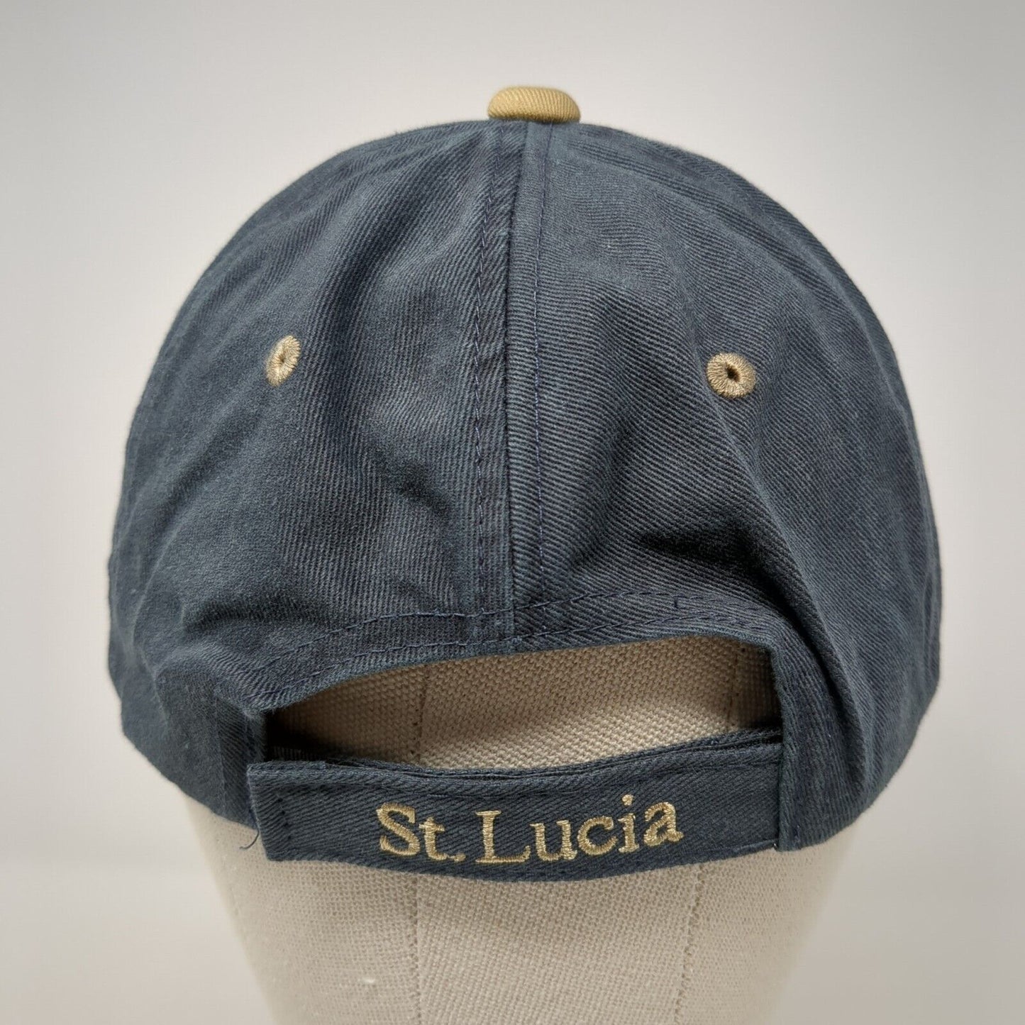 St. Lucia Romantic Island Strapback Hat Multicolor OSFA Adjustable