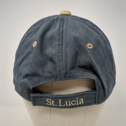 St. Lucia Romantic Island Strapback Hat Multicolor OSFA Adjustable
