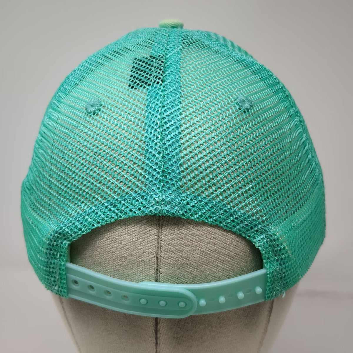 Surf N Sea Green Trucker Hat One Size Mesh Foam Distressed Patch Snapback Hawaii