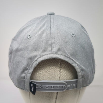 Rep Your Wild 5 Panel Gray One Size Rope Snapback Antler Patch Outdoor Hat