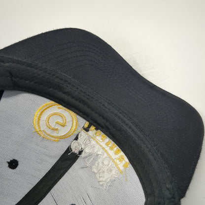 Gatsby Advisors Brokerage Baseball Cap Black One Size Strapback Hat Embroidered