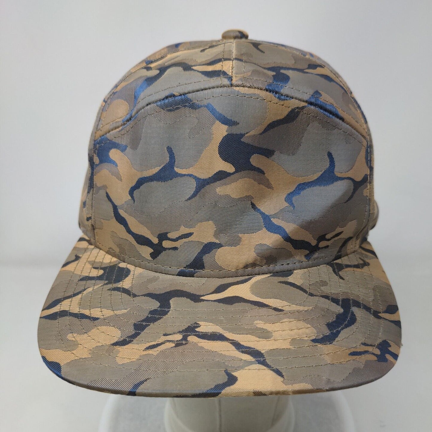 Genuine Merchandise Snapback Hat Multicolor Camouflage One Size 707 Camel Blank