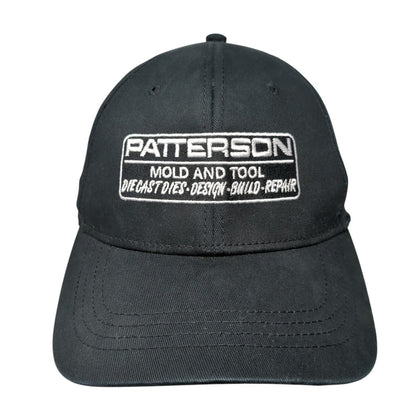 Patterson Mold And Tool Fitted Hat Black L/XL Embroidered 6 Panel Cap America