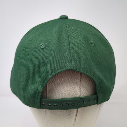 Green Bay Packers NFL New Era Snapback Hat Green One Size 9FIFTY Gray Undervisor
