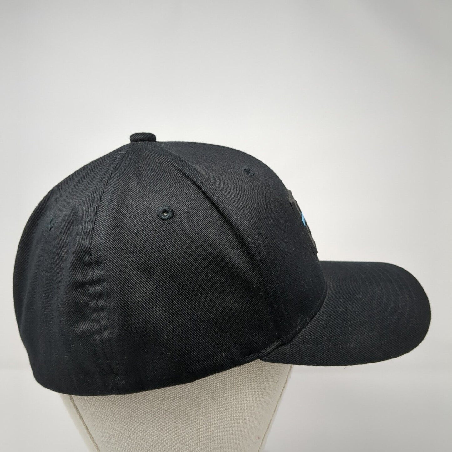 N2G Nutrition 2 Go Fitted Hat Black L/XL Flexfit Patch Logo 6 Panel Yupoong