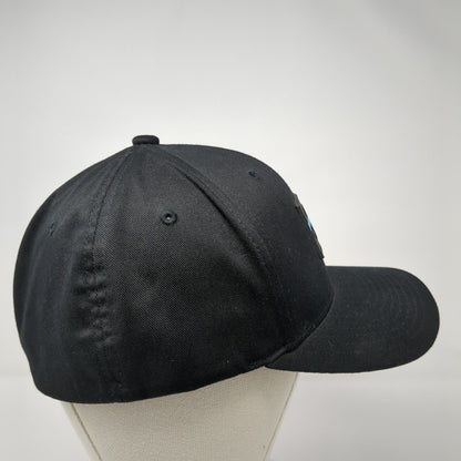N2G Nutrition 2 Go Fitted Hat Black L/XL Flexfit Patch Logo 6 Panel Yupoong