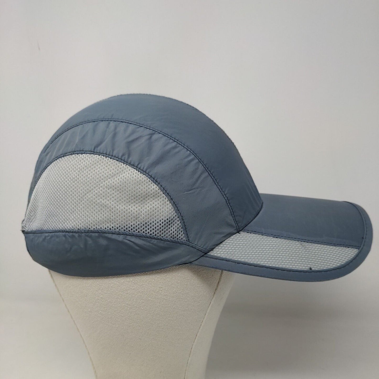 GADIEMKENSD Men's Snapback Hat Gray Adjustable Blank Mesh Sides