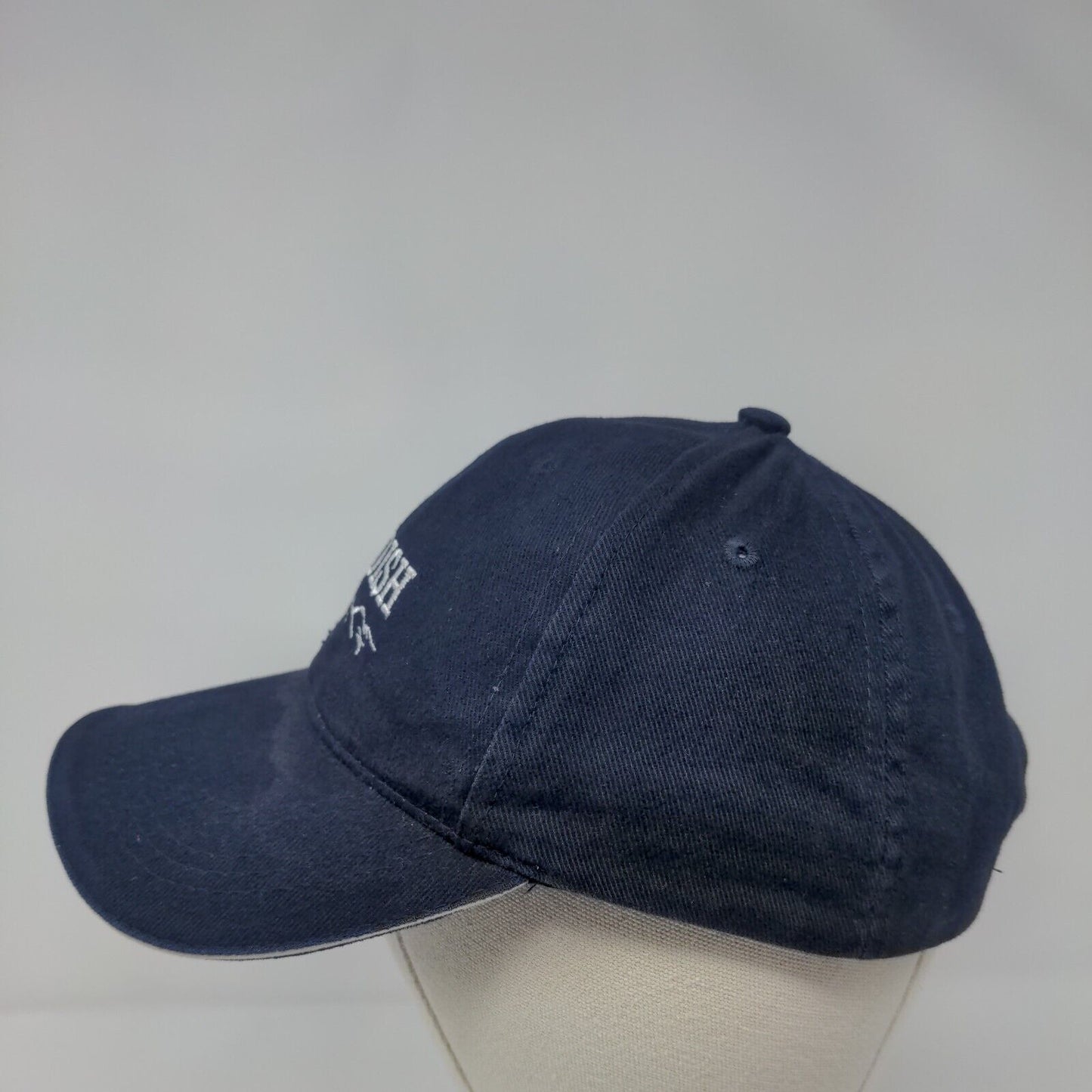 Wildish Strapback Hat Blue OSFA Adjustable Embroidered Eugene, OR
