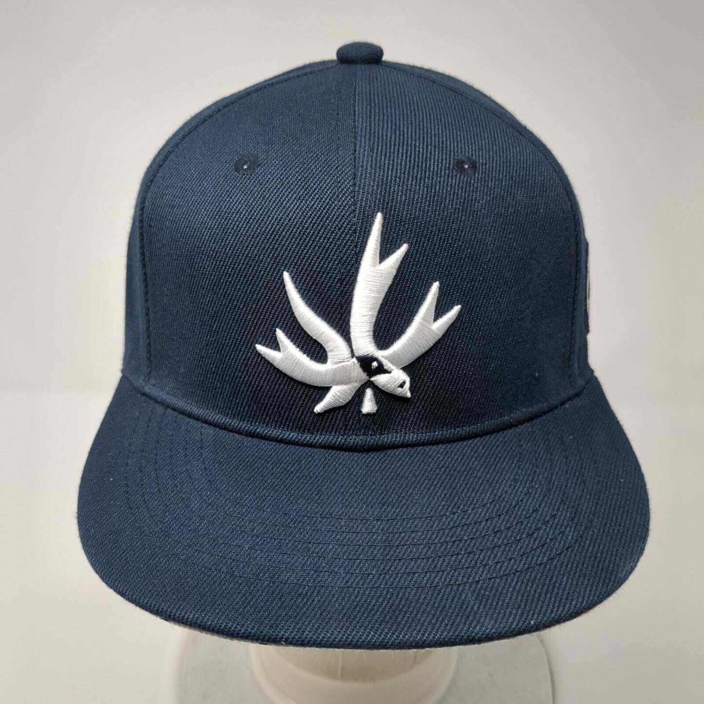 Piecemaker Snapback Hat Blue One Size Adjustable Embroidered 6 Panel