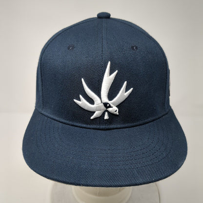 Piecemaker Snapback Hat Blue One Size Adjustable Embroidered 6 Panel