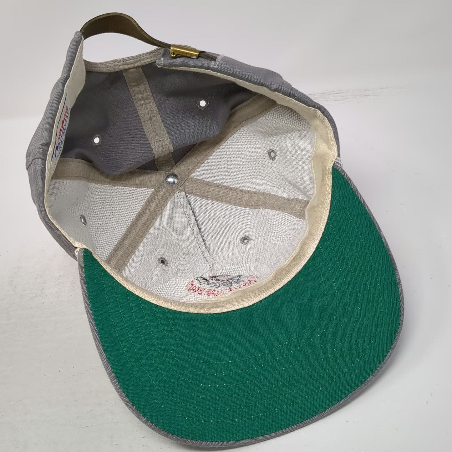 Texace 5 Panel Gray Hat Rope Golf Bermuda Castle Harbour Strapback Vintage